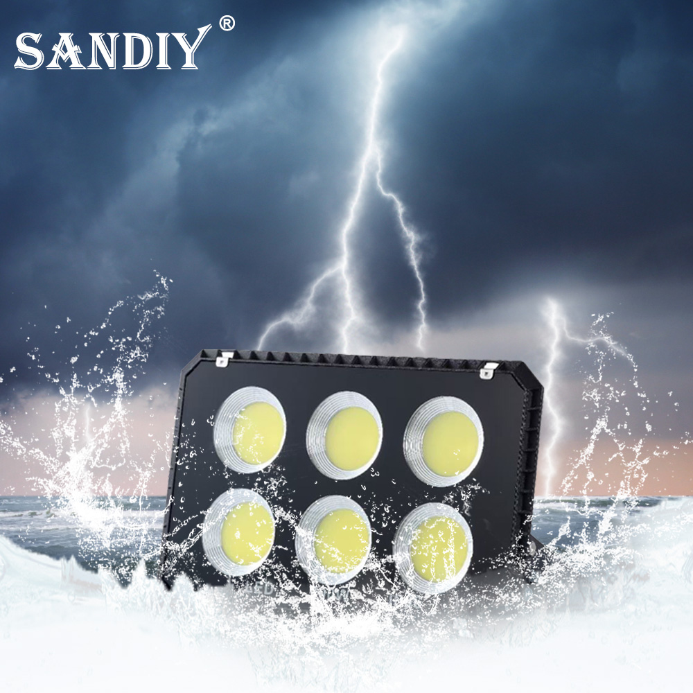 Outdoor Lighting Garage - Proyector LED para iluminación Exterior, 100W,