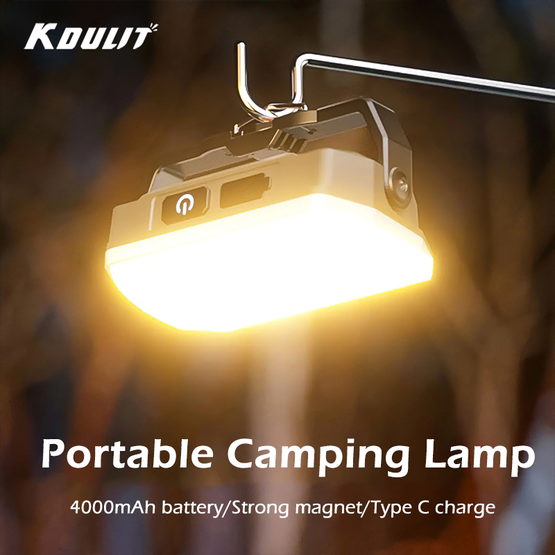 Outdoor Lighting Battery - Linterna portátil para acampar al aire