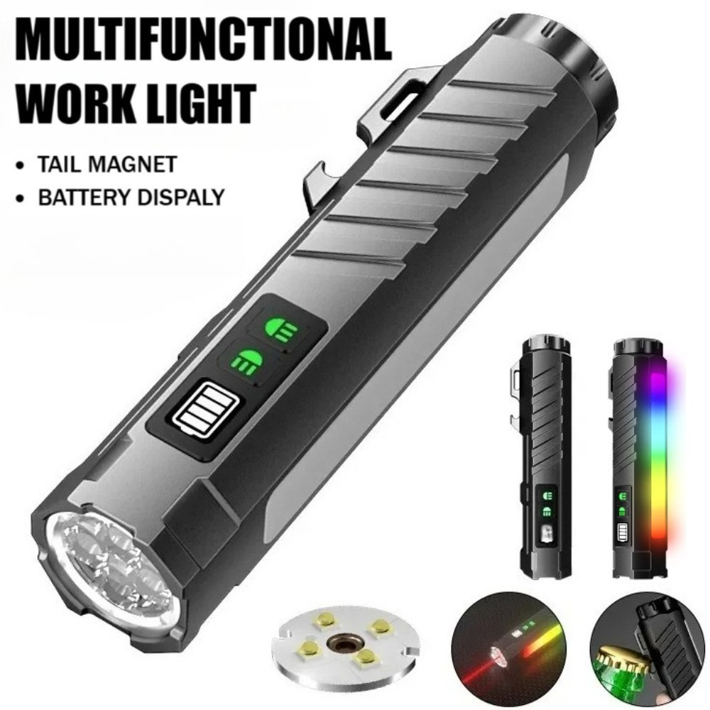 Outdoor Lighting Landscape - Linterna LED Multifuncional de Luz Fuerte