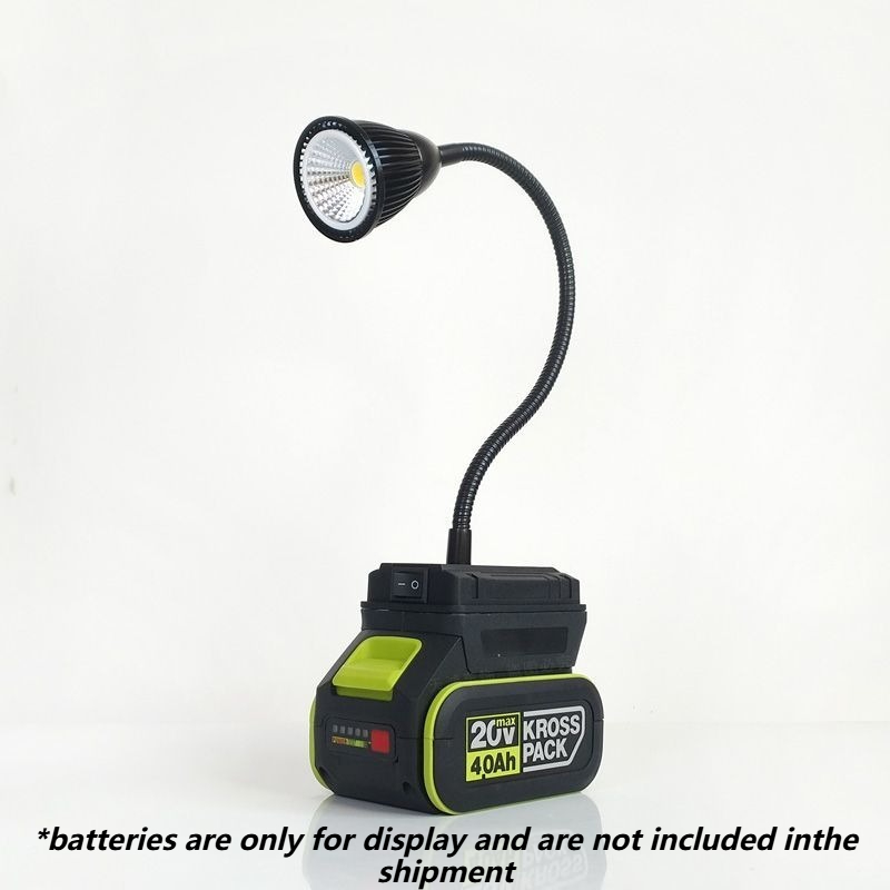 Outdoor Lighting Electrician - Luz LED Portátil WORX de 5W,