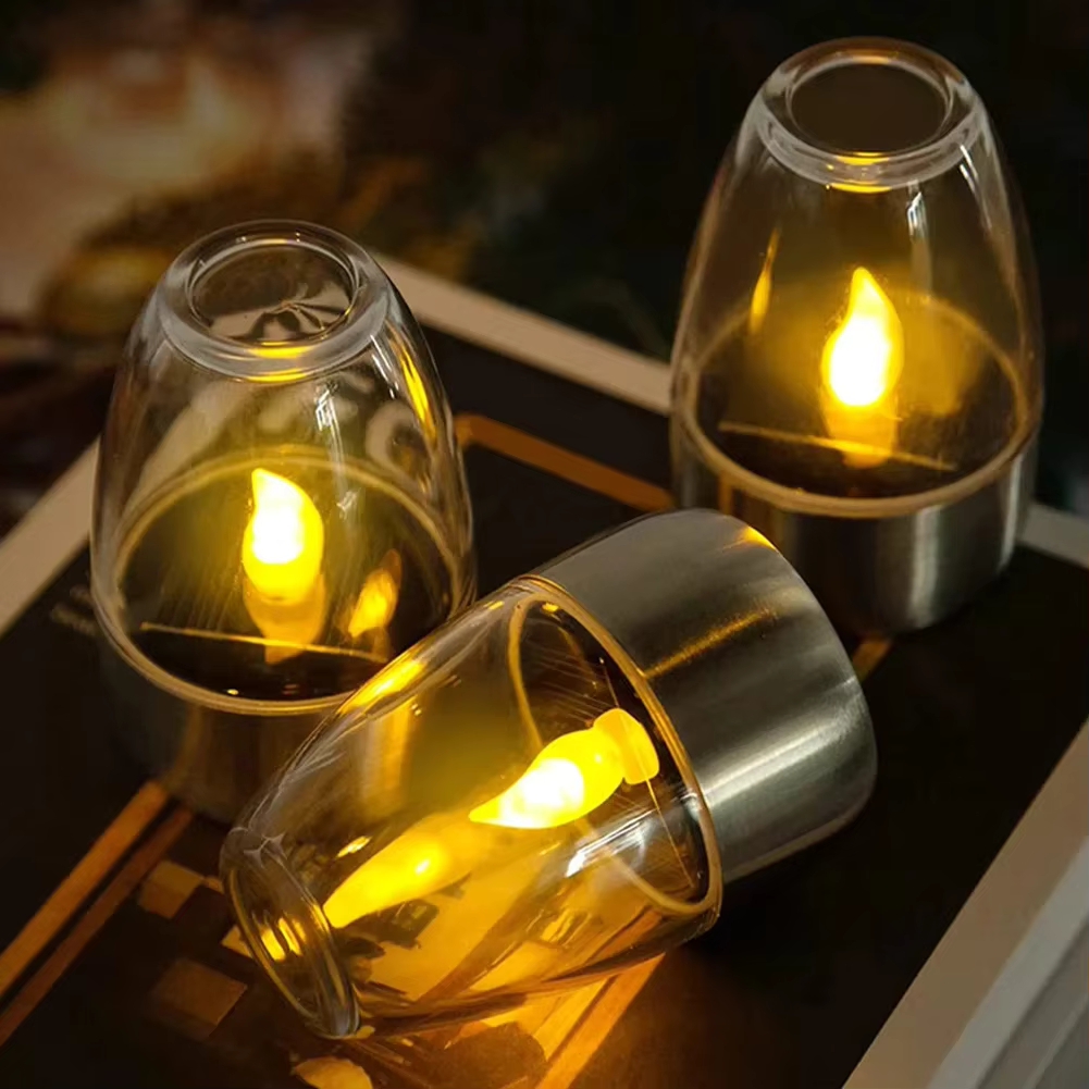 Deck Step Light - Velas solares LED de acero inoxidable