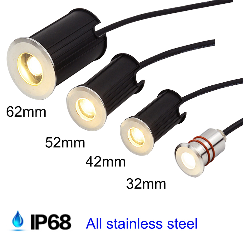 Outdoor Lighting Recessed - Luz led impermeable para jardín subterráneo,