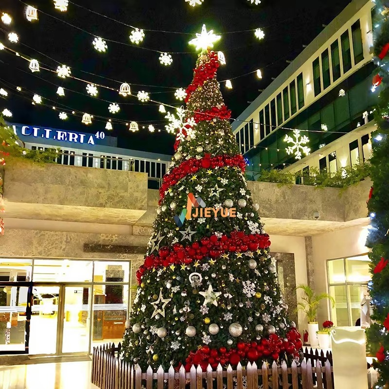 Outdoor Lighting Art - Árboles de Navidad artificiales decorativos gigantes