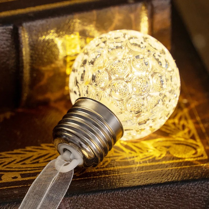 Outdoor Lighting Battery - Luces LED Esféricas Impermeables, Guirnalda de