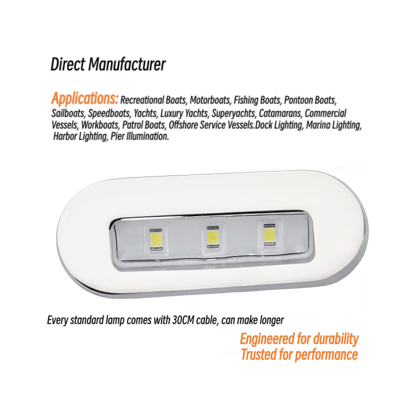 Deck Step Light - Luz de Cortesía LED de 3W,