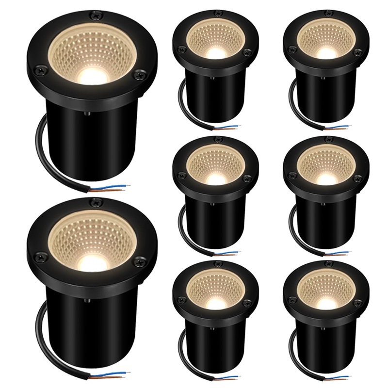 Deck Step Light - Luz LED subterránea para exteriores, 10W,