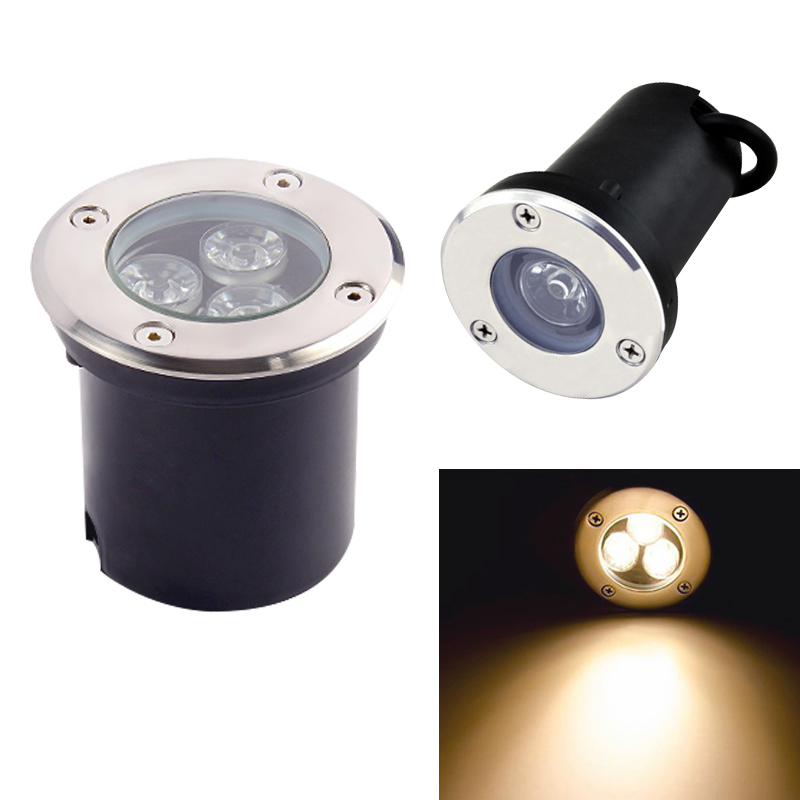 Outdoor Lighting Recessed - Luz Led impermeable para jardín subterráneo,