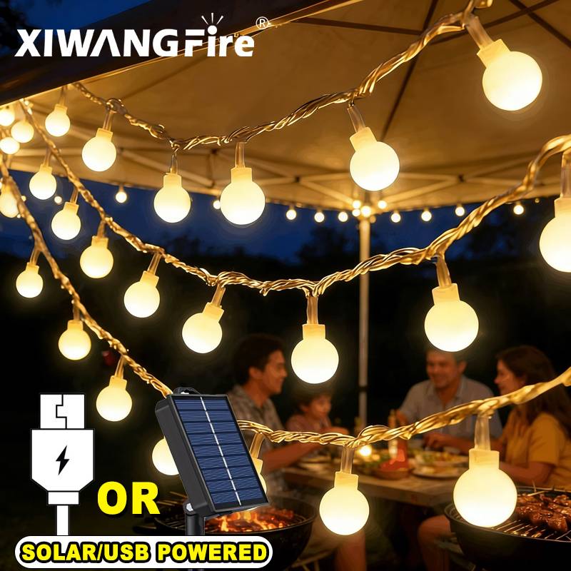 Guirnalda de Luces Solares/USB - Outdoor Lighting Landscape reseña y precio