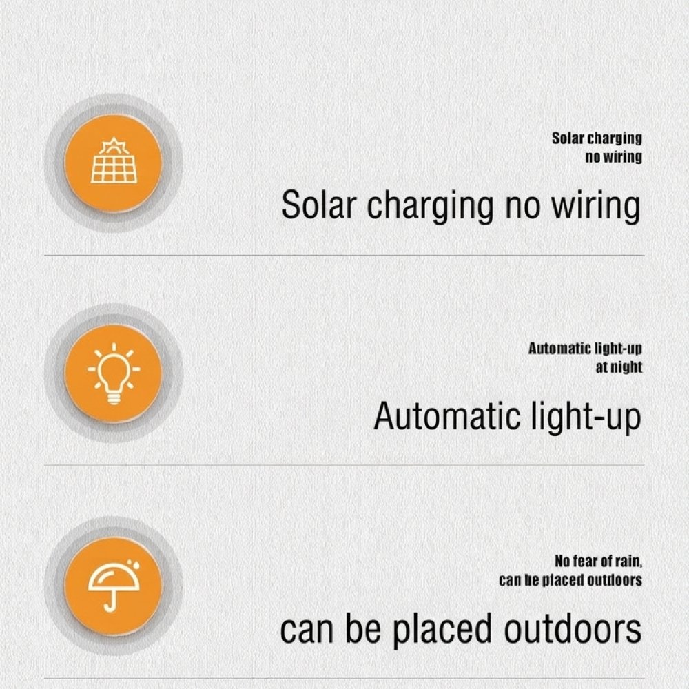 Lámpara solar impermeable para - Outdoor Lighting Pathway reseña y precio