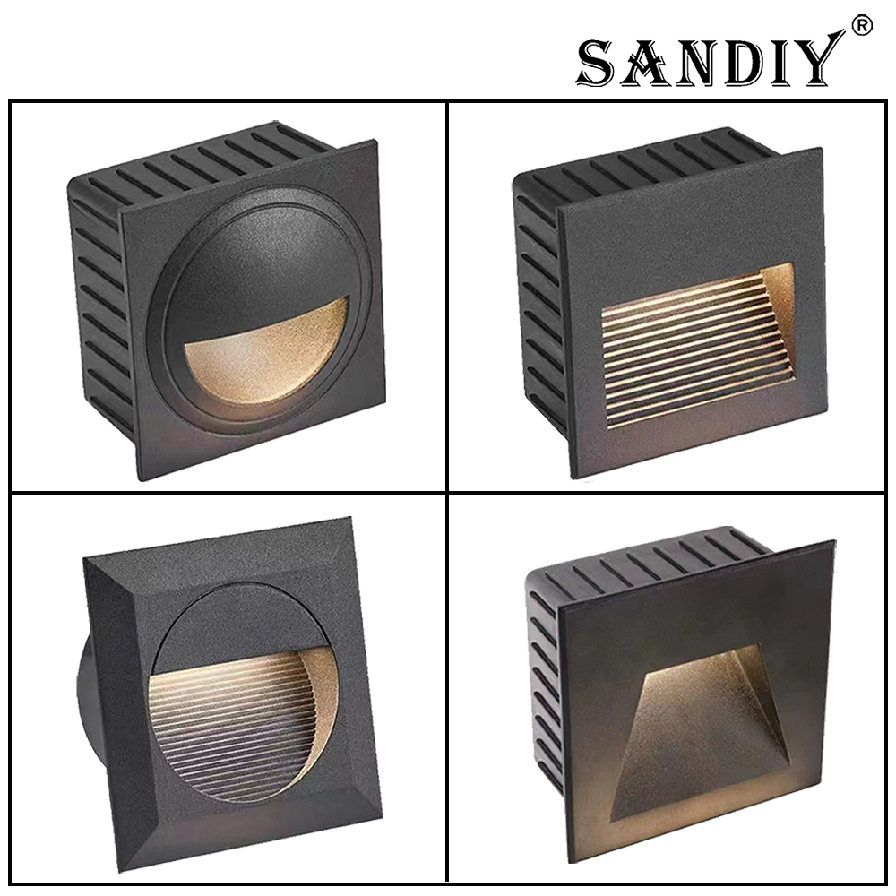 SANDIY-Lámparas empotrables pa - Outdoor Lighting Recessed reseña y precio