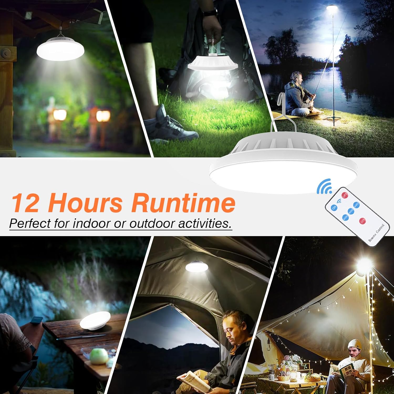 Lámpara de bombilla LED recarg - Outdoor Lighting Options reseña y precio
