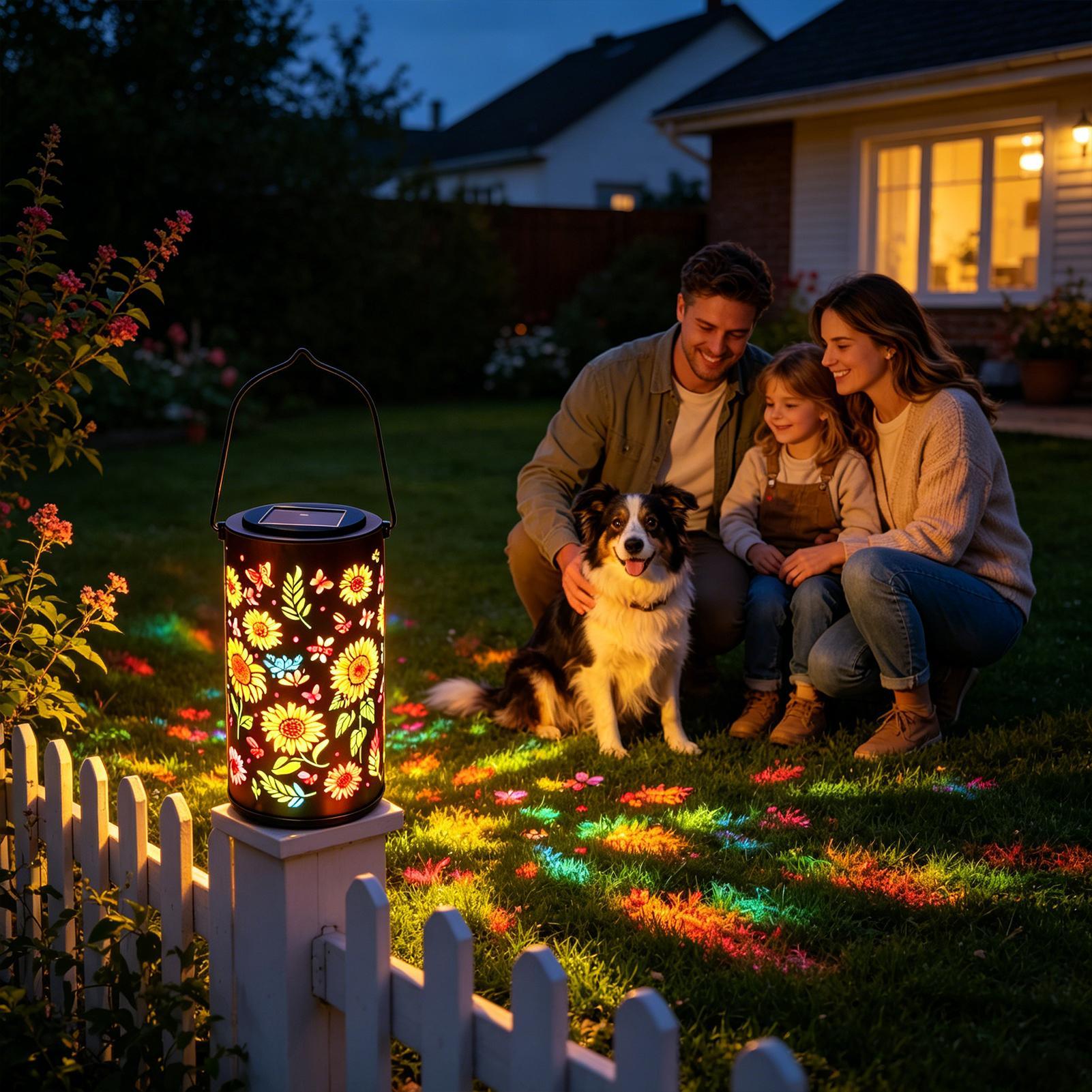 Lámpara Solar de Girasol, Resi - Outdoor Lighting Battery reseña y precio