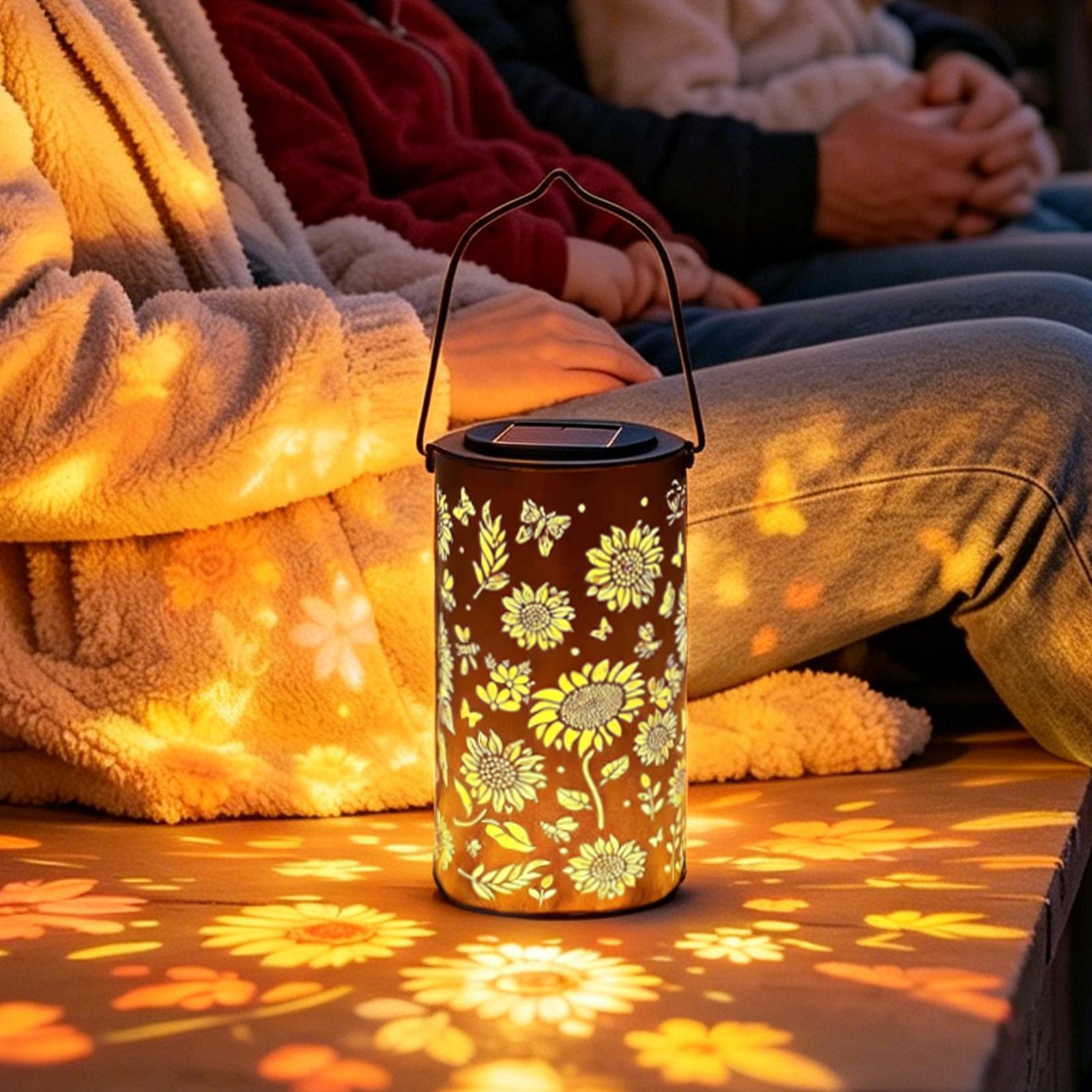 Lámpara Solar de Girasol, Resi - Outdoor Lighting Battery reseña y precio