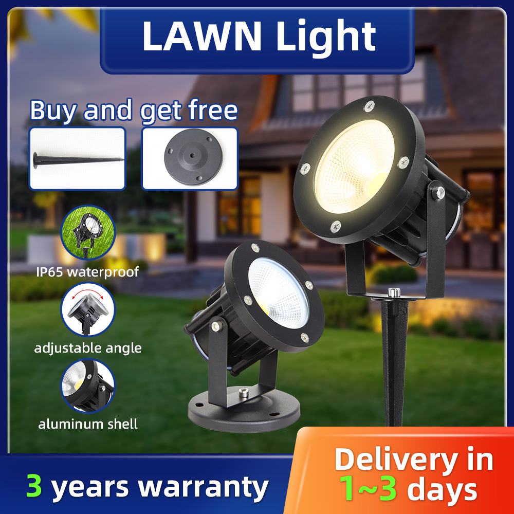 Lámpara LED GU10 para jardín,  - Outdoor Lighting Pathway reseña y precio