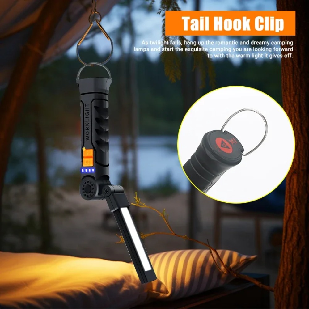 Linterna LED COB portátil, lin - Outdoor Lighting Battery reseña y precio