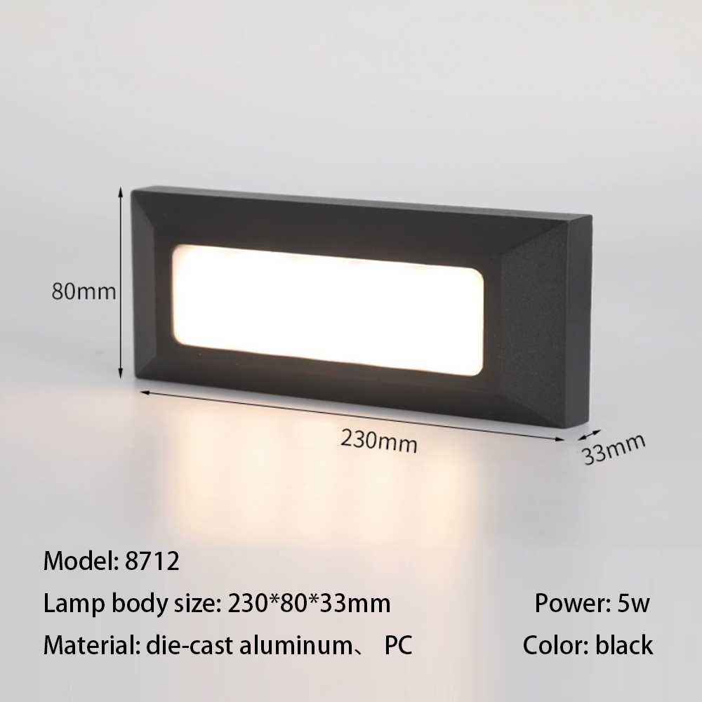 Lámparas de pared LED para ext - Deck Step Light reseña y precio