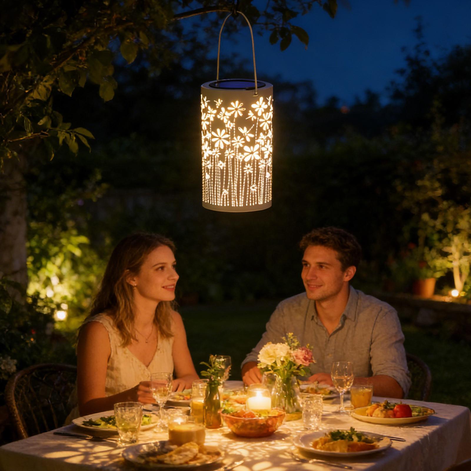 Faroles solares colgantes, lám - Outdoor Lighting Pathway reseña y precio