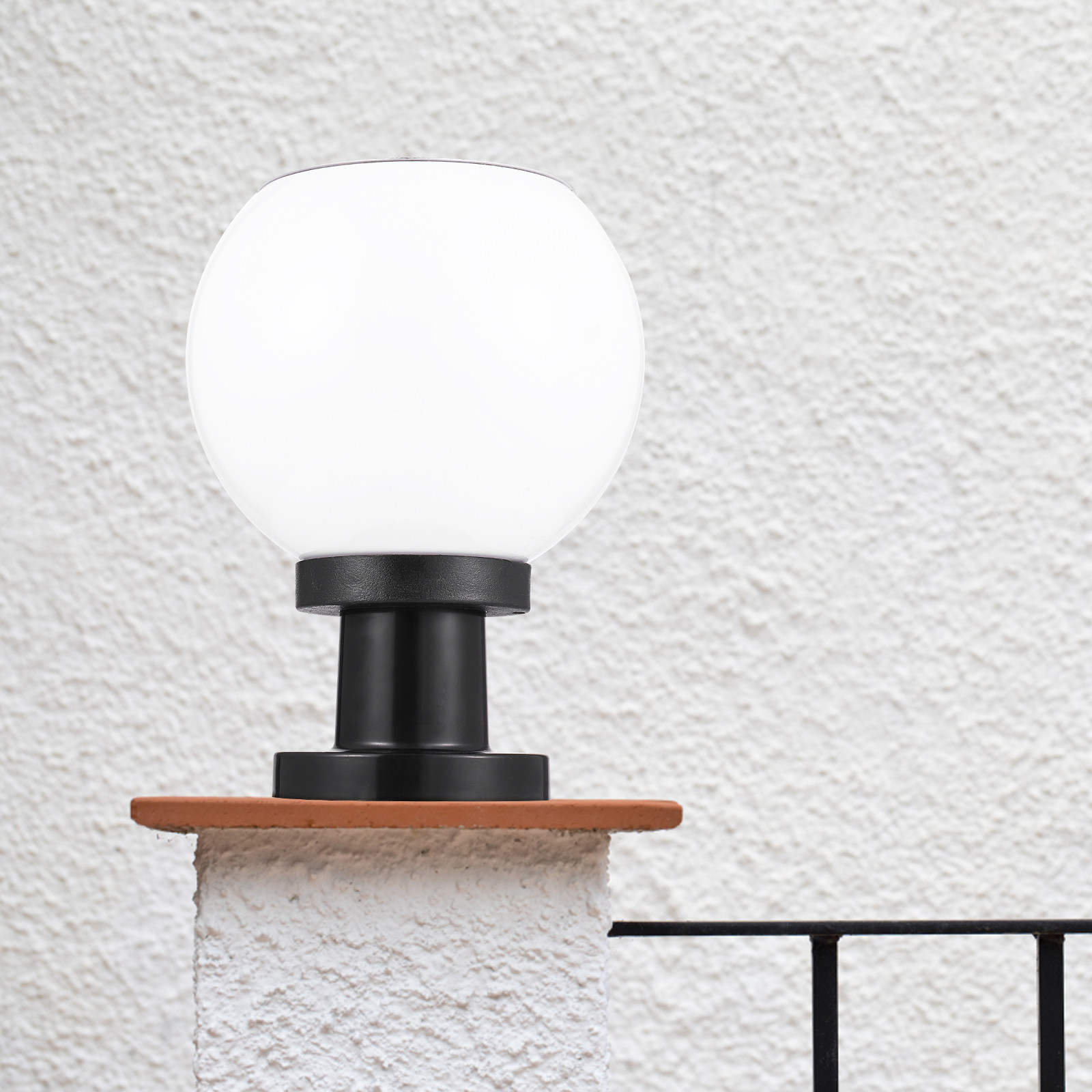 1 Lámpara de Pilar de Pared LE - Outdoor Lighting Battery reseña y precio