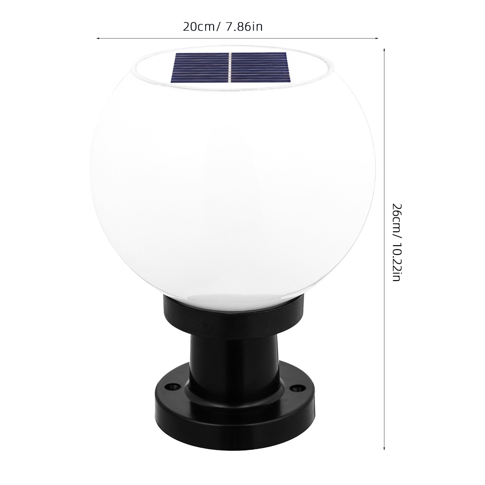 1 Lámpara de Pilar de Pared LE - Outdoor Lighting Battery reseña y precio