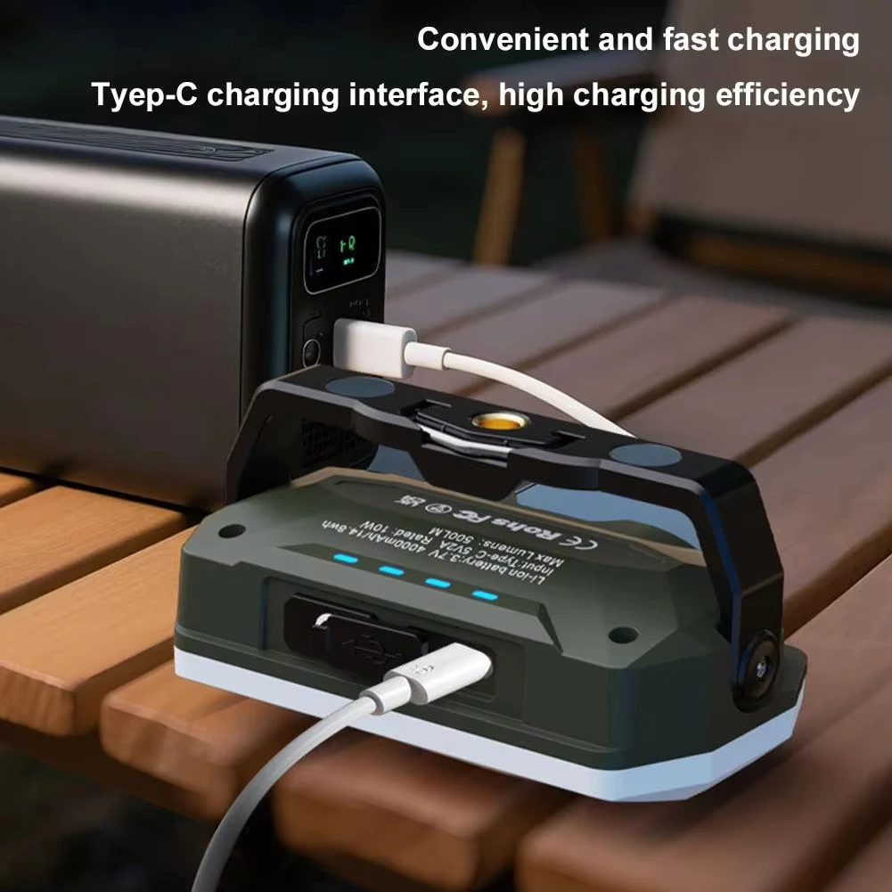 Linterna portátil para acampar - Outdoor Lighting Battery reseña y precio