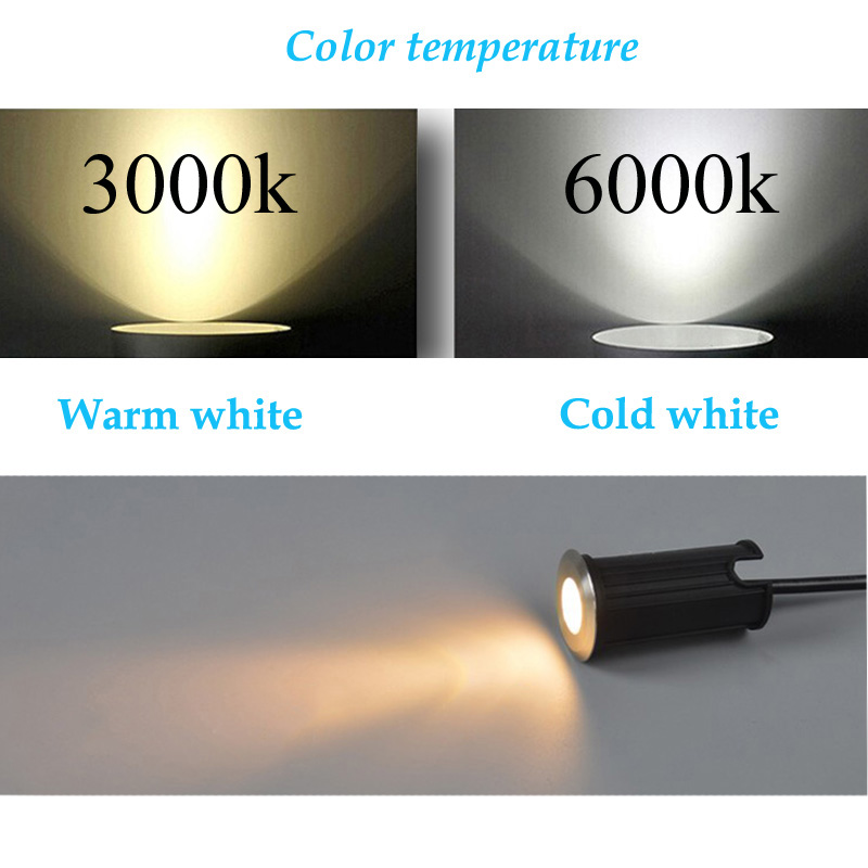 IP68 DC12V 220V 3W iluminación - Outdoor Lighting Recessed reseña y precio