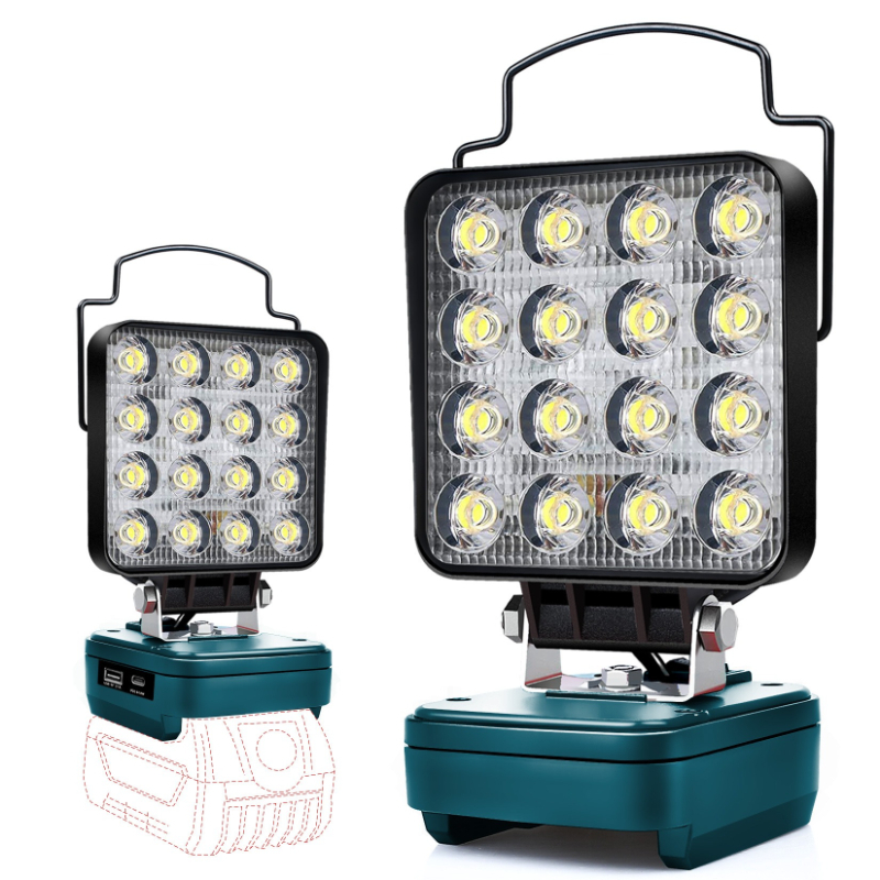 Luz de trabajo LED para baterí - Outdoor Lighting Electrician reseña y precio