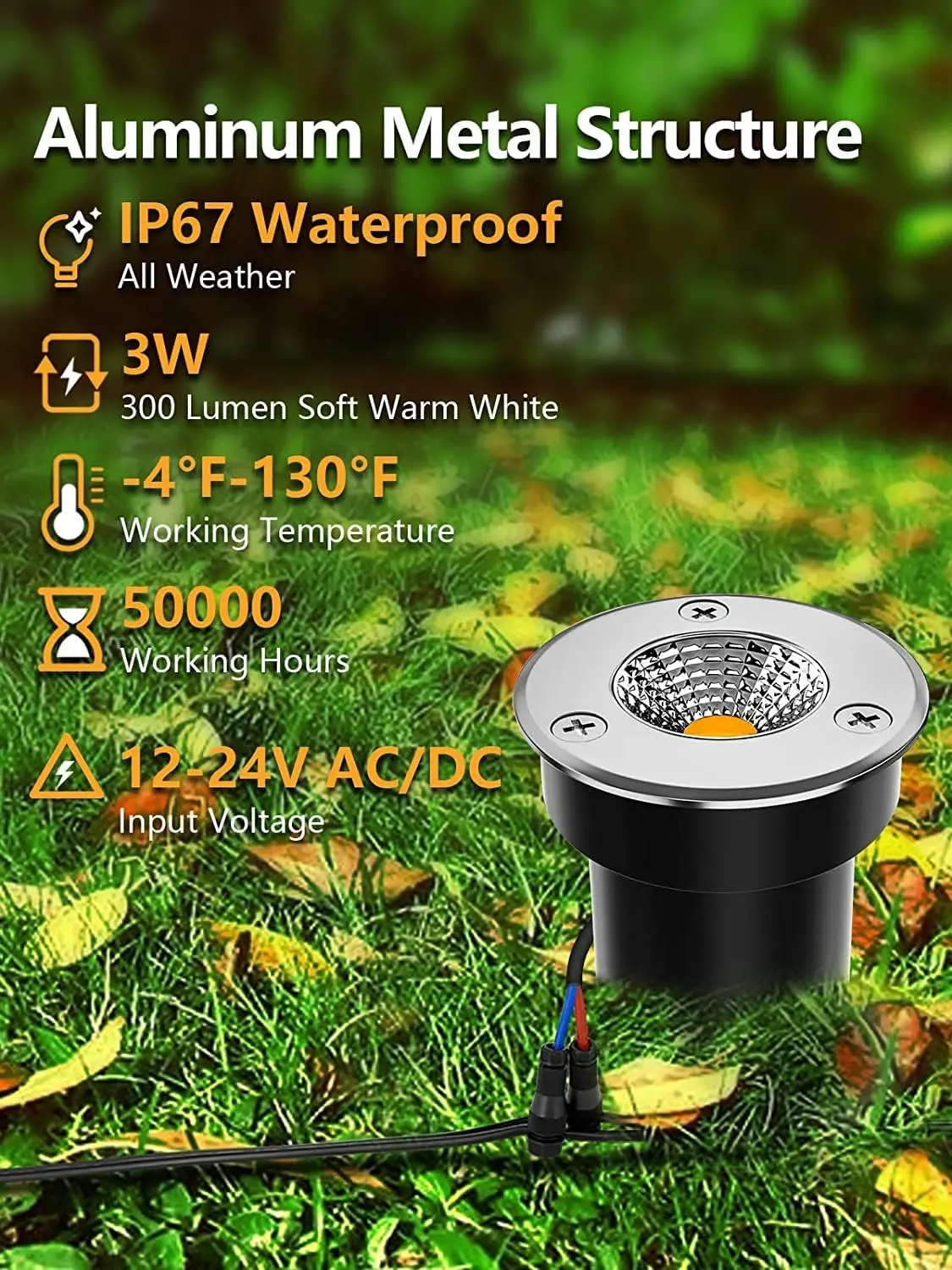 Luces LED de Bajo Voltaje para - Deck Step Light reseña y precio
