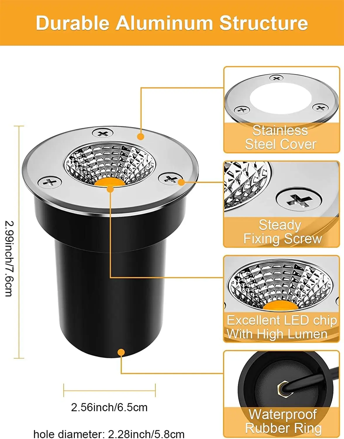 Luces LED de Bajo Voltaje para - Deck Step Light reseña y precio