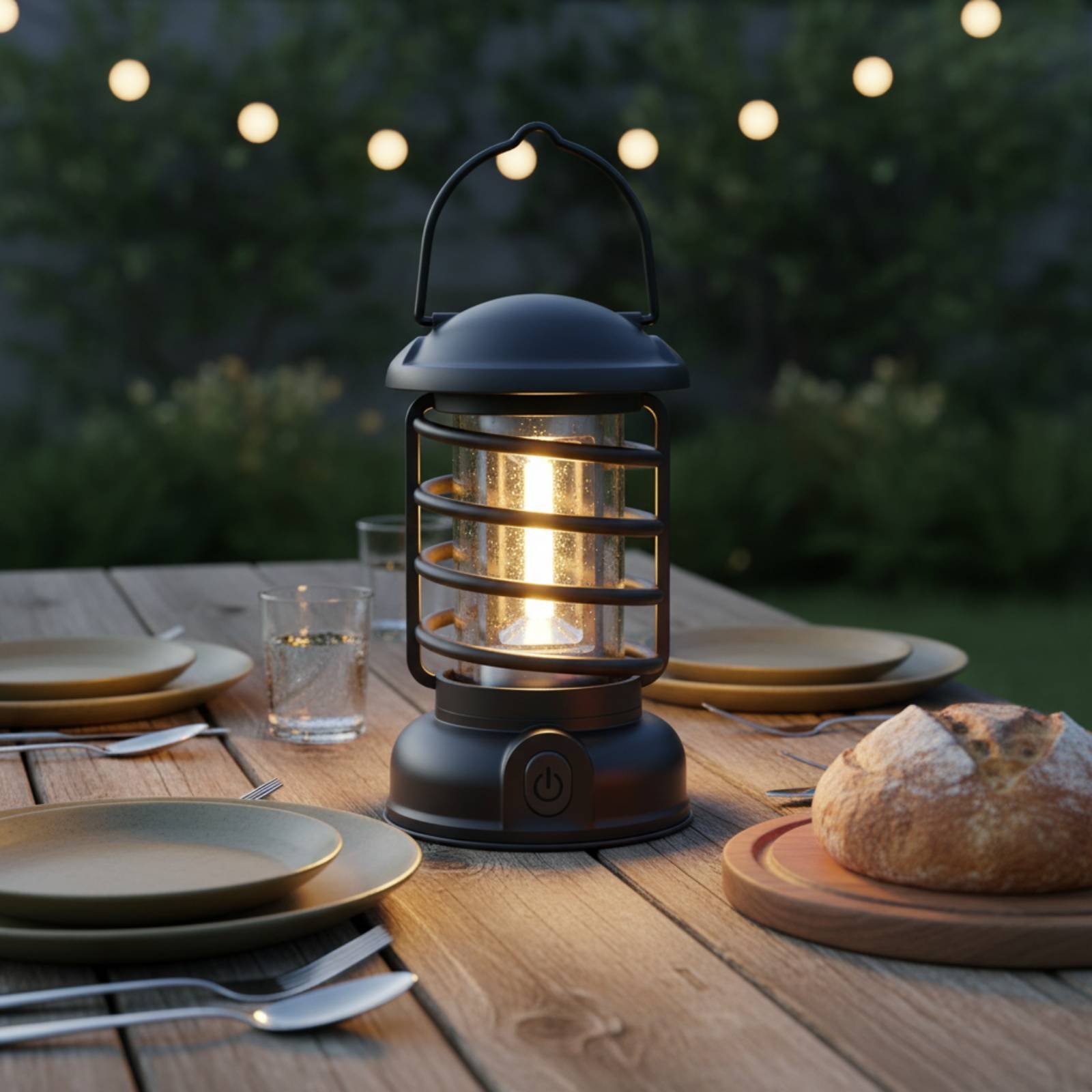 Linterna de Camping Retro con  - Outdoor Lighting Battery reseña y precio