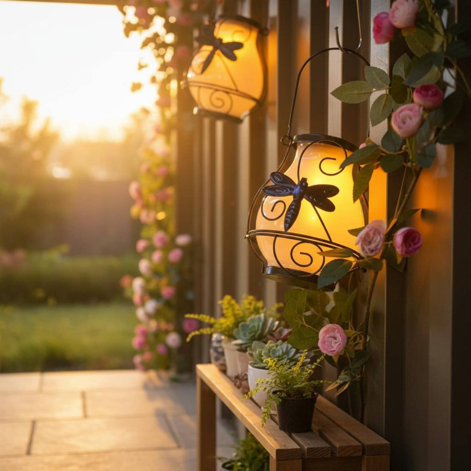 Linterna Solar con Forma de Ma - Outdoor Lighting Battery reseña y precio