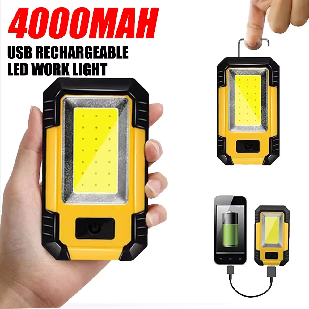 Luz de trabajo recargable port - Outdoor Lighting Landscape reseña y precio