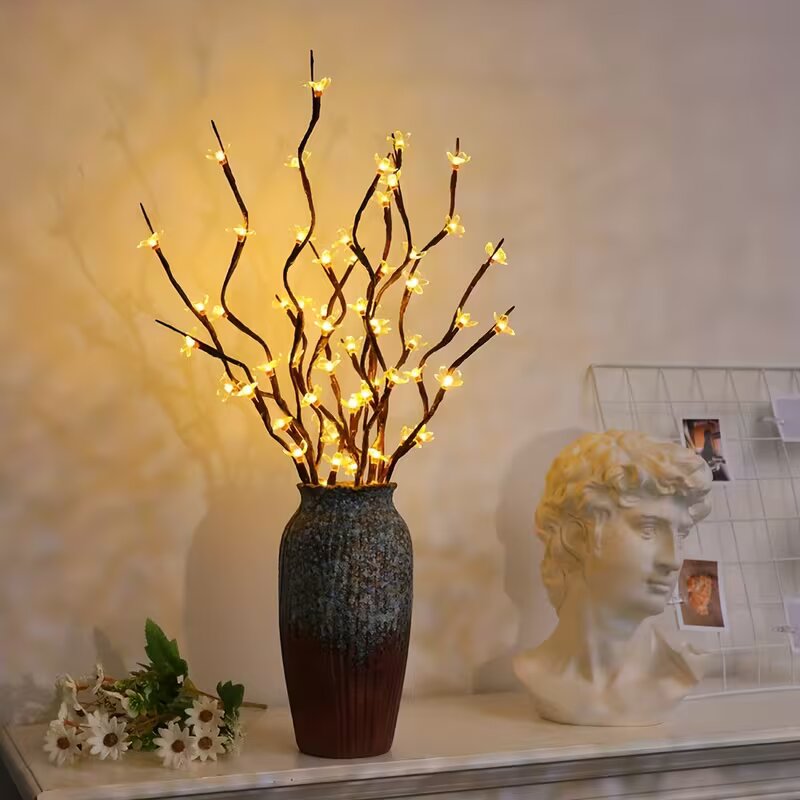 Luces LED para ramas de árbol  - Outdoor Lighting Battery reseña y precio