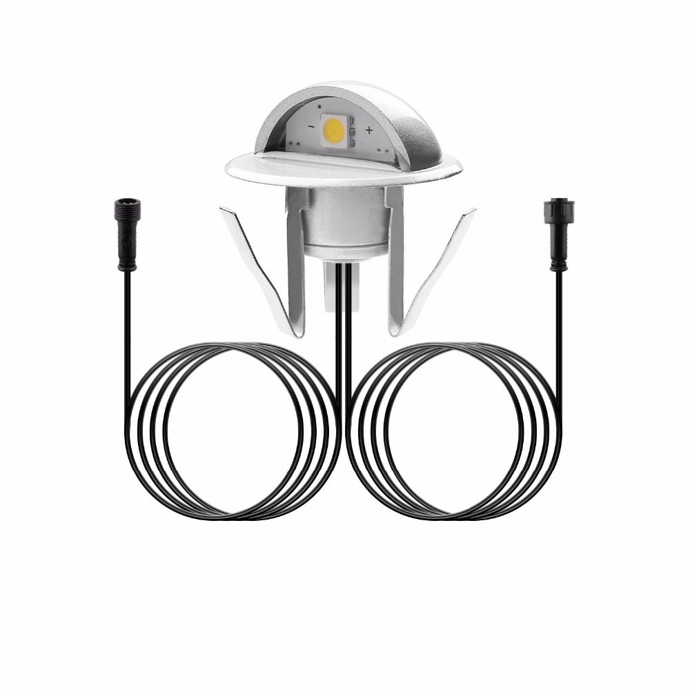 Paso de Luz Led Al Aire Libre  - Deck Step Light reseña y precio