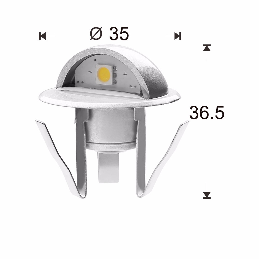 Paso de Luz Led Al Aire Libre  - Deck Step Light reseña y precio