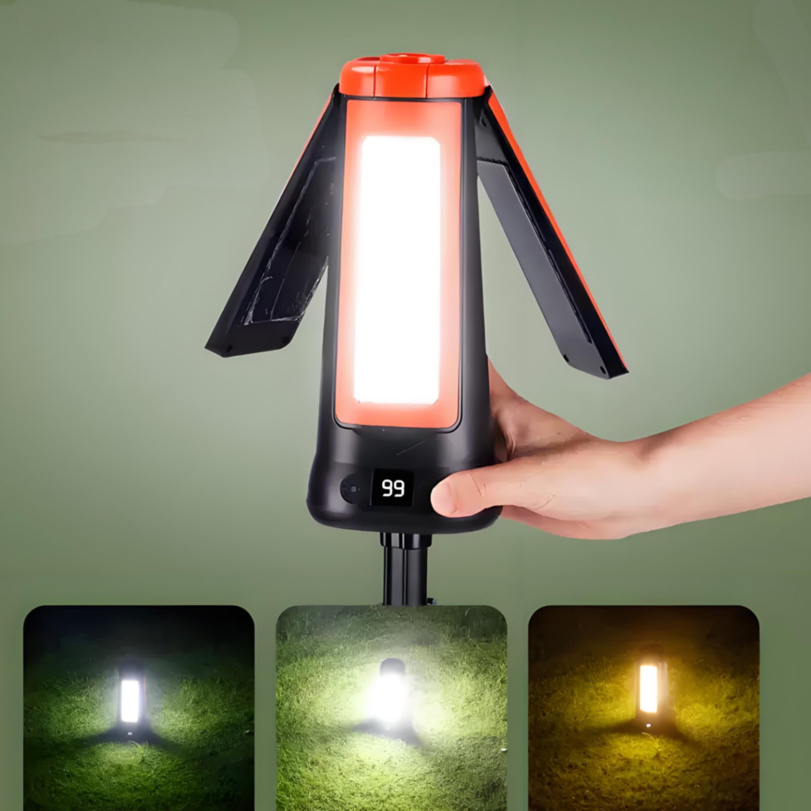 Lámpara de Camping Telescópica - Outdoor Lighting Battery reseña y precio