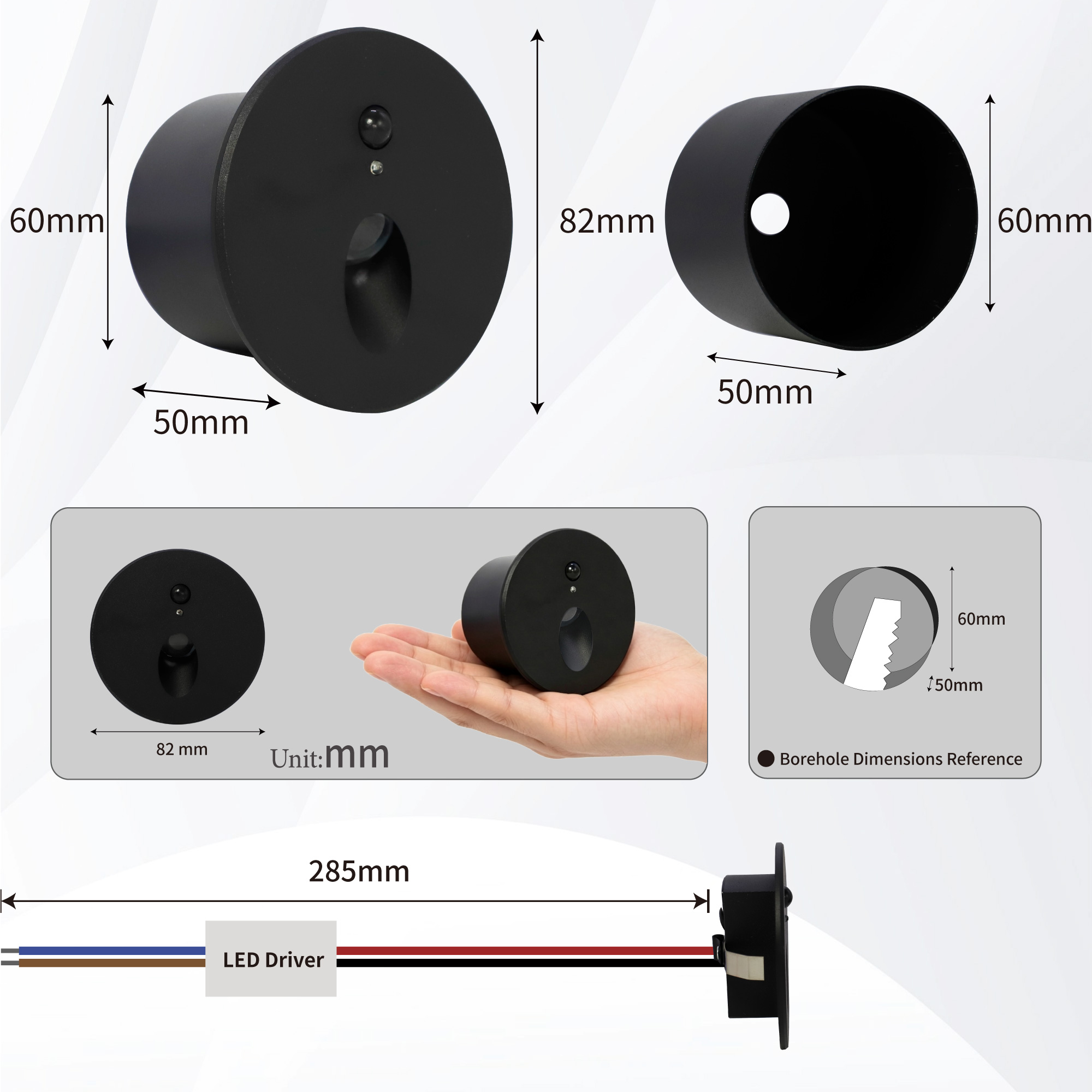 Luz LED empotrada para escaler - Deck Step Light reseña y precio