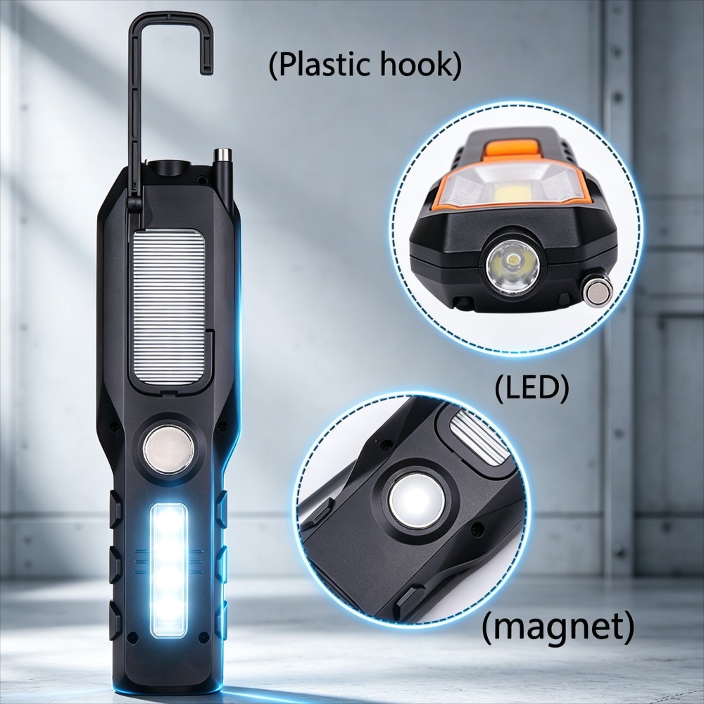 Nueva Lámpara de Trabajo LED c - Outdoor Lighting Battery reseña y precio
