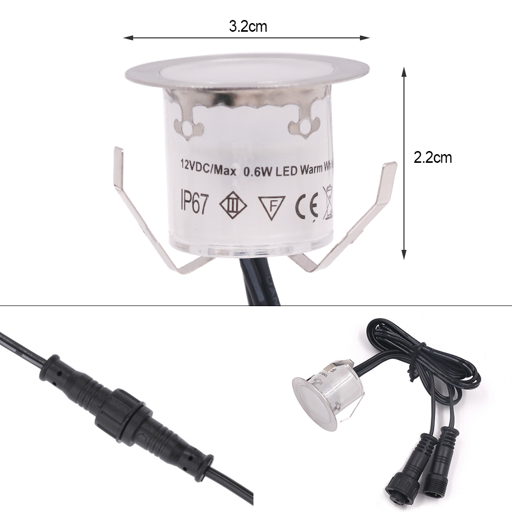 Luz LED de cubierta de 16 luce - Deck Step Light reseña y precio