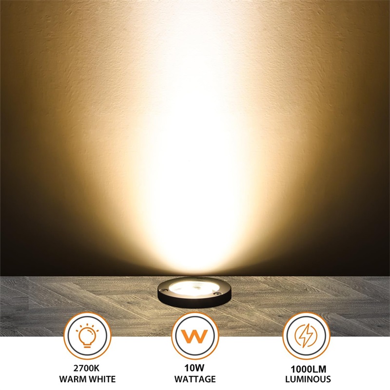 Luz LED subterránea para exter - Deck Step Light reseña y precio