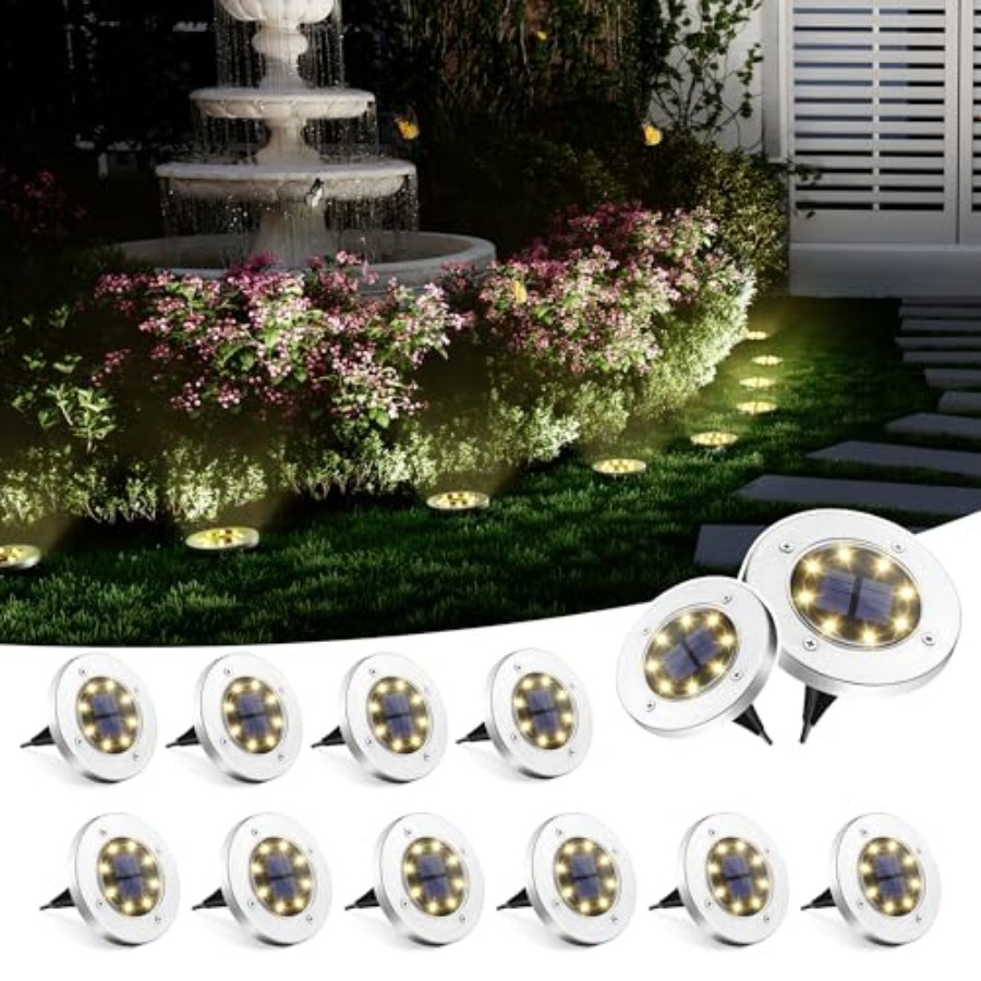 Luces Solares para Jardín, Luc - Outdoor Lighting Landscape reseña y precio