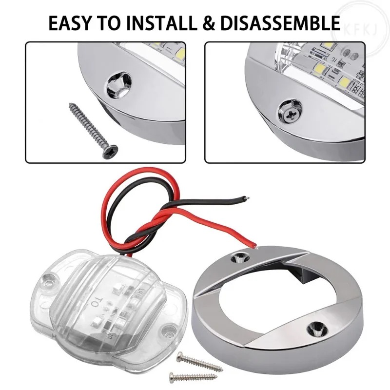 Para yate, barco de pesca, nav - Deck Step Light reseña y precio